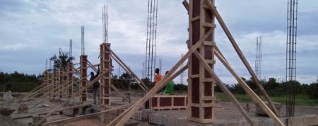 Ghana: Bau einer Dorfkapelle