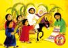55 Poster<br> mit Motiven aus der Kinderbibel