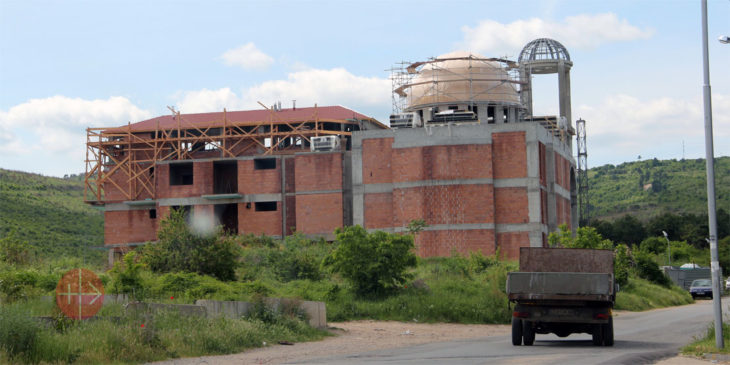 Baustelle des Salesianer-Zentrums in Stara Sagora/Bulgarien (Aufnahme aus dem Jahr 2017).