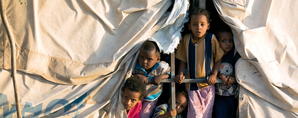 Unterstützen Sie die Arbeit der Kirche für vertriebene Menschen in Afrika