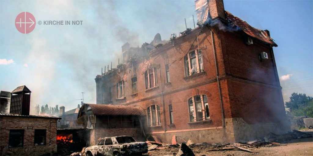 Charkiw: Bischof dokumentiert Angriffe auf Wohnhäuser – Arbeit der Kirche geht weiter