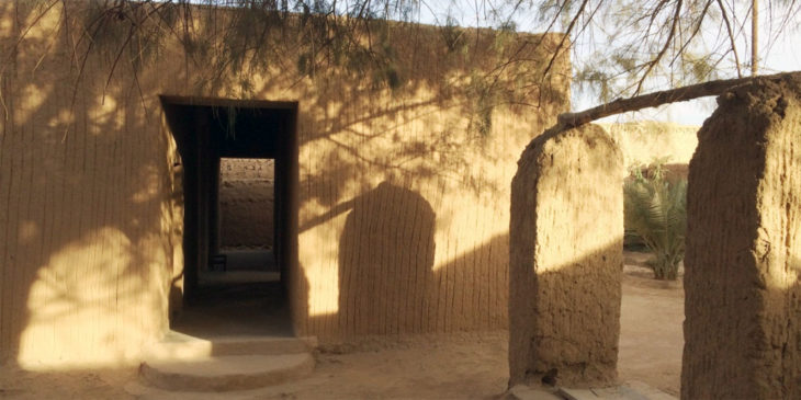 Das alte Wohngebäude der Schwestern aus Lehm. © Kleine Schwestern vom Heiligsten Herzen von Charles de Foucauld/Kirche in Not