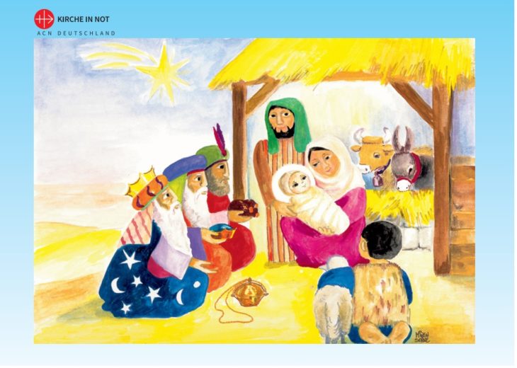 Kinderbibel-Puzzle <br/ >"Stall von Bethlehem"