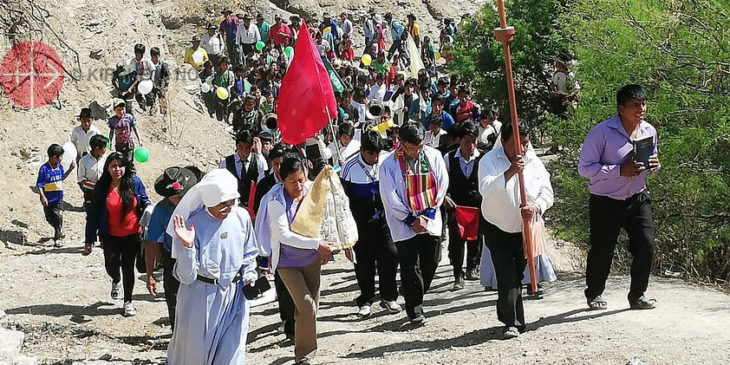 Prozession in Bolivien