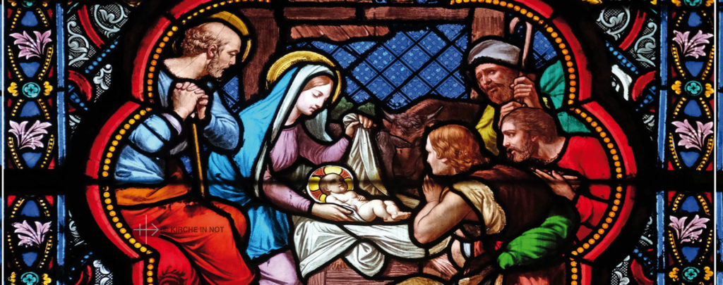 Neue christliche Weihnachtskarten bei KIRCHE IN NOT