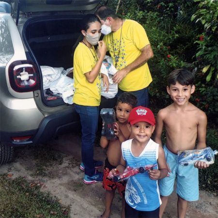 Brasilien: Hilfe zu Lande und zu Wasser