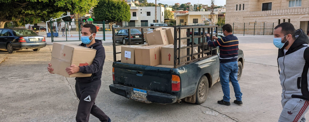 1500 Lebensmittelpakete für eine der ärmsten Regionen des Libanon