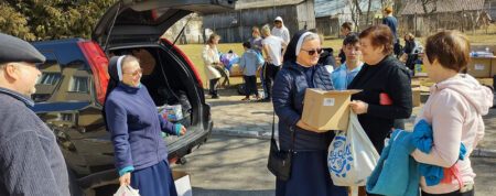 Ukraine: Nothilfe für Ordensschwestern, die Flüchtlinge versorgen