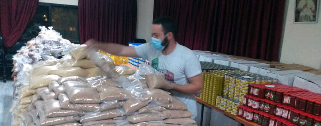 Libanon: Lebensmittelpakete für bedürftige Familien