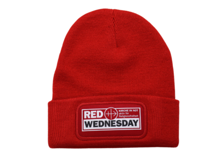 Red Wednesday-Wintermütze