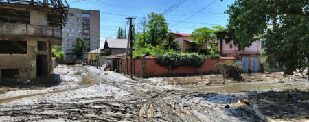 Ukraine: „Es war schrecklich, wie Gebäude im Wasser versanken“