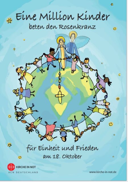 DOWNLOAD - Faltblatt zur Aktion - <br class="”clear”" />"Eine Million Kinder <br class="”clear”" />beten den Rosenkranz"