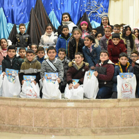 Weihnachtsgeschenke für Kinder in Syrien und Libanon