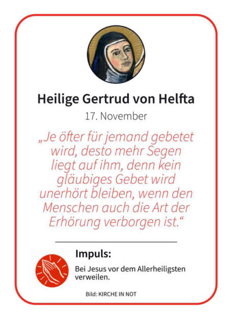 Hl. Gertrud von Helfta