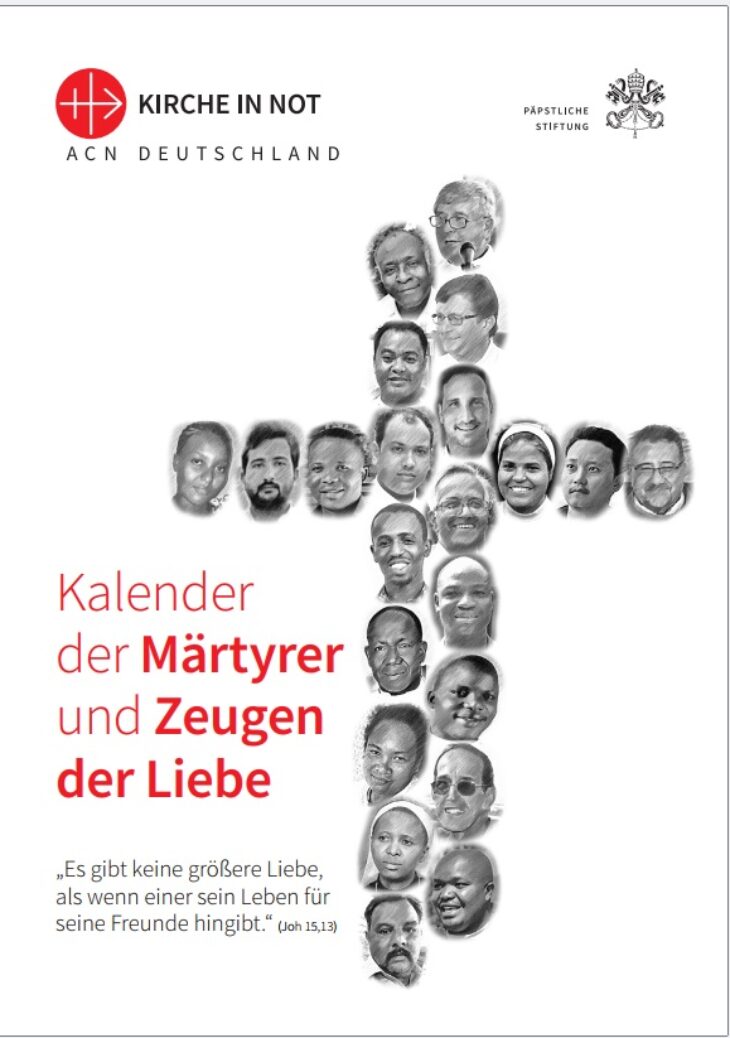 Kalender der Märtyrer und Zeugen der Liebe