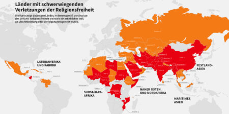 Relegionsfreiheit weltweit - Bericht 2025
