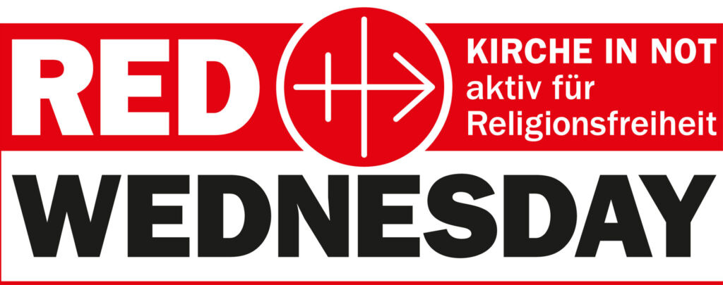 „Red Wednesday“ von KIRCHE IN NOT: Erstmals Europaparlament rot beleuchtet für verfolgte Christen