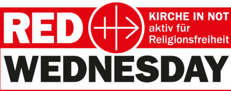 „Red Wednesday“ von KIRCHE IN NOT: Erstmals Europaparlament rot beleuchtet für verfolgte Christen