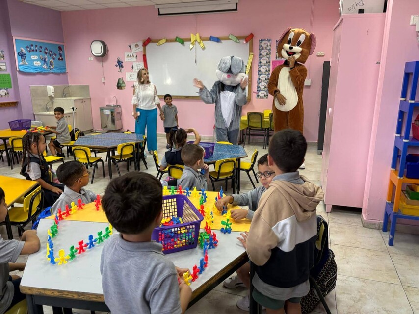 Christliche Schule in Jerusalem.