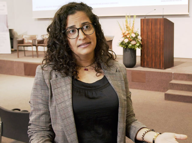 Marielle Boutros, Projektkoordinatorin bei KIRCHE IN NOT für Libanon und Syrien.