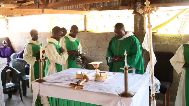 Messe im Bistum Maiduguri